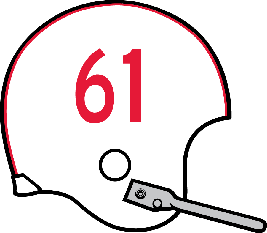 Nebraska Cornhuskers 1966 Helmet Logo DIY iron on transfer (heat transfer)